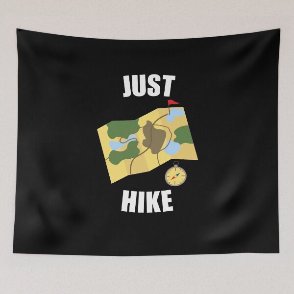 Item preview, Just hike. Rather be hiking, time to hike, hiker lifestyle vibes designed and sold by NBSStore.