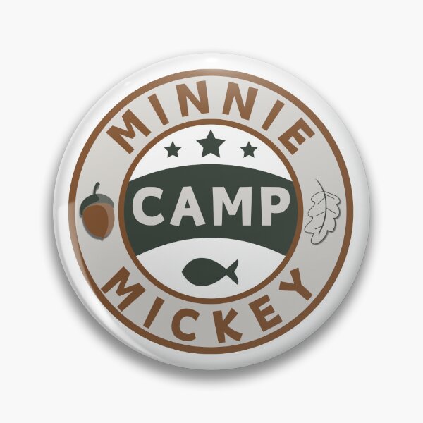 Item preview, Vintage style Camp Mickey - Rustic Badge designed and sold by YonderAndBeyond.