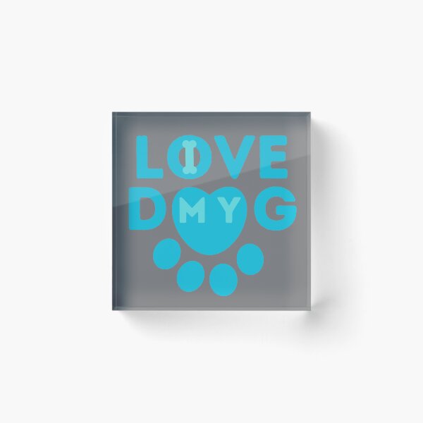Item preview, I love my dog, love my dog, love my dogs, dog love, love dogs, my dog, my dogs designed and sold by GOLDENGARDENART.