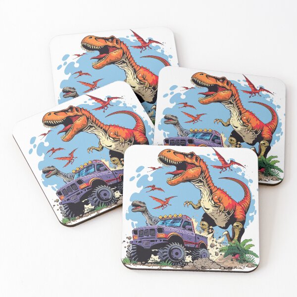 Item preview, Dino and Truck Adventure designed and sold by Oksana Suprun.