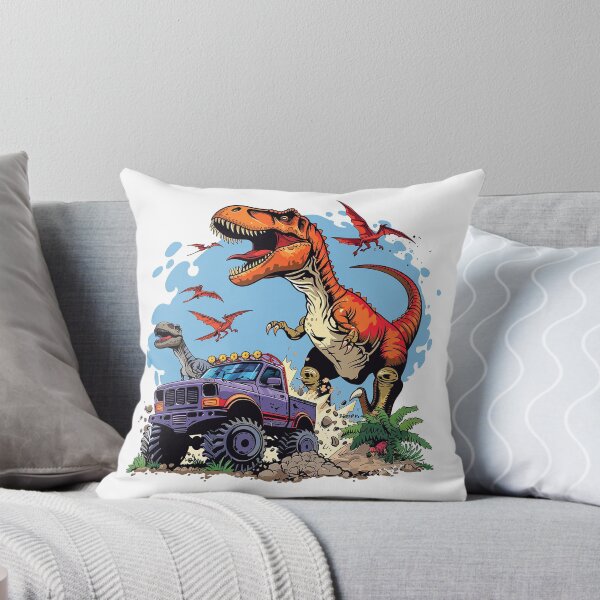 Item preview, Dino and Truck Adventure designed and sold by Oksana Suprun.