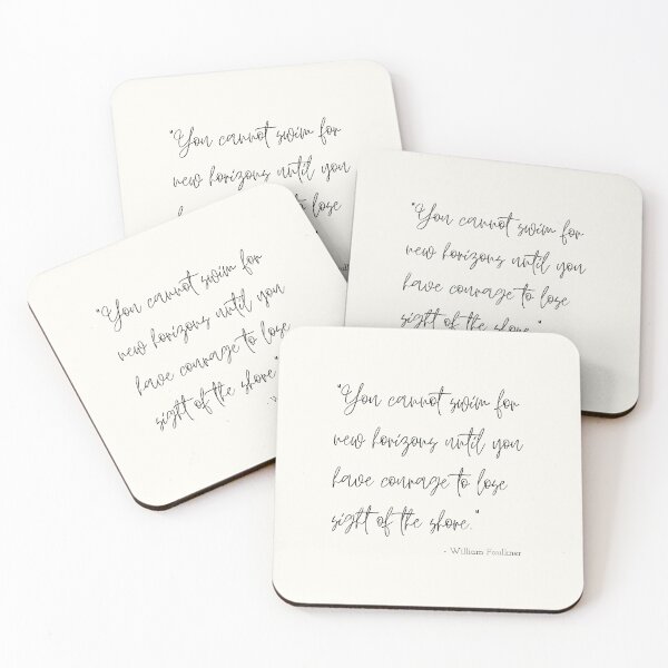 Item preview, A Quote about Hope by William Faulkner designed and sold by Poemit.