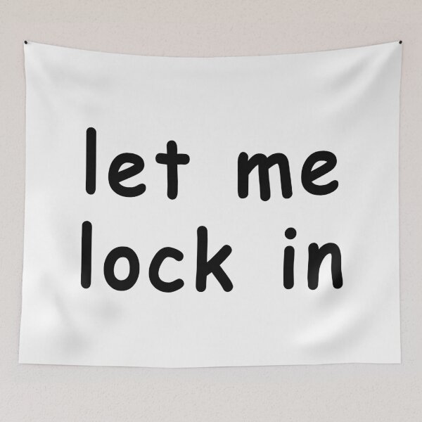 Item preview, let me lock in designed and sold by squat680.
