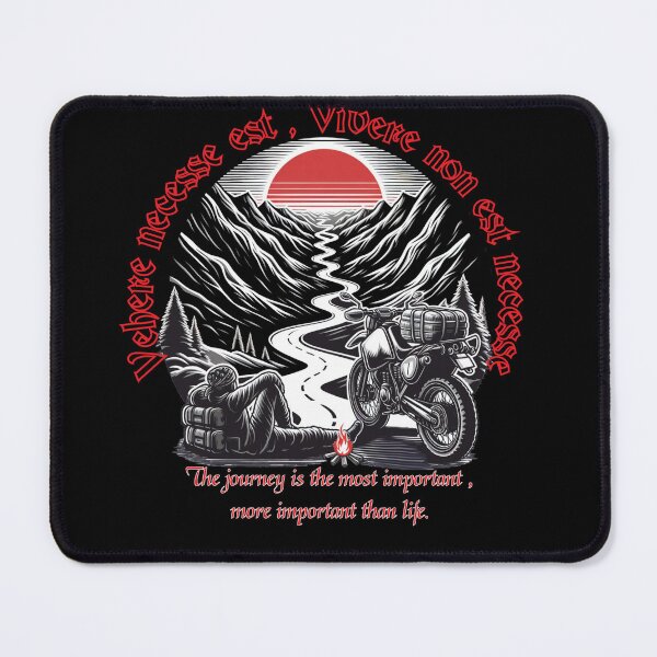 Item preview, Vehere necesse est , vivere non est necesse - journey is more important than life (with explanation) designed and sold by TomVtX.