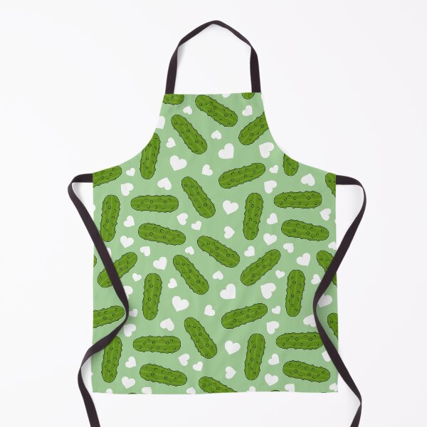 Item preview, Pickles with hearts - green designed and sold by littlearrow.