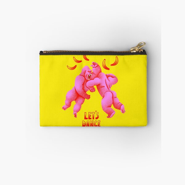 Item preview, colorful gorilla, pink gorillas, let's dance, gorillas, cool gorilla, dance designed and sold by noico.