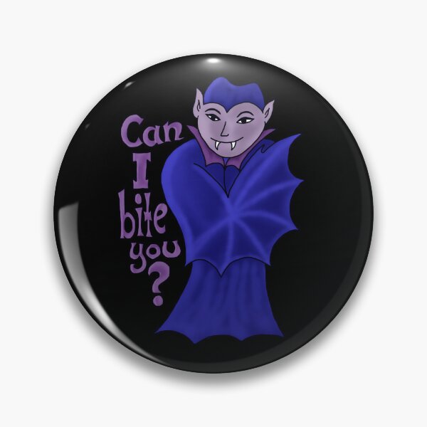 Item preview, Can I Bite You? - Vampire - Halloween designed and sold by SeledineArt.
