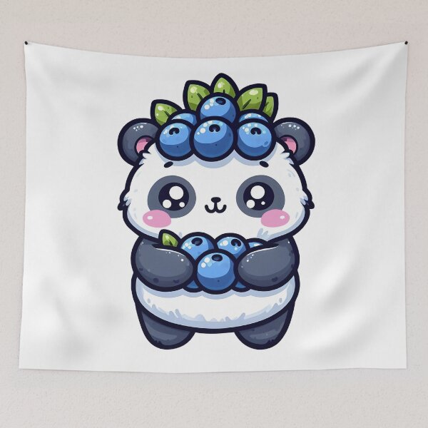Item preview, Blueberry Panda designed and sold by Delidream.
