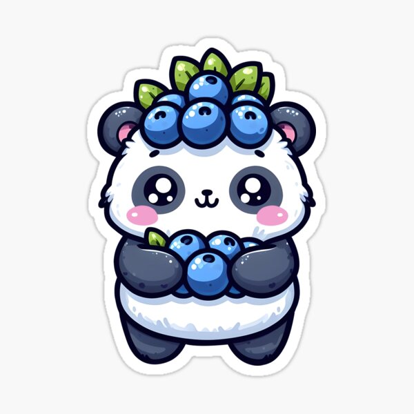 Item preview, Blueberry Panda designed and sold by Delidream.
