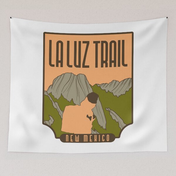 Item preview, La Luz Trail - New Mexico hiker designed and sold by Moritz Schwäble.