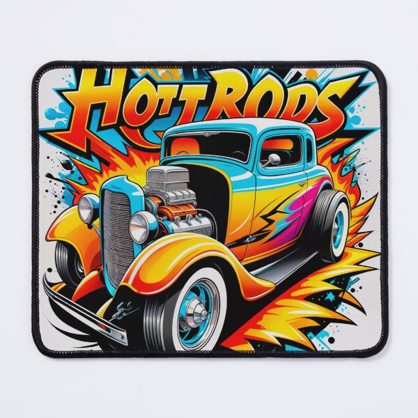 Item preview, Classic Hot Rod Car designed and sold by PixelCraftDSG.