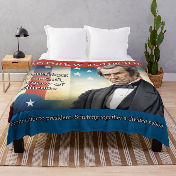 Item preview, Andrew Johnson Electoral Poster designed and sold by Static-Panda.