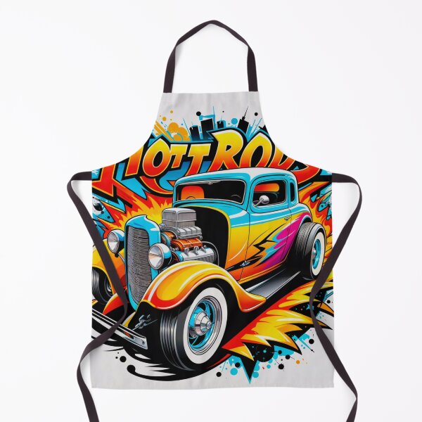 Item preview, Classic Hot Rod Car designed and sold by PixelCraftDSG.