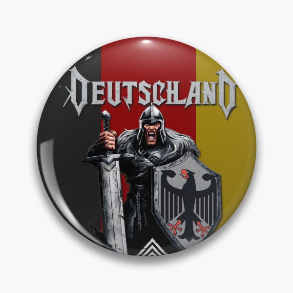 Item preview, Deutschland, Flag of Germany, German Warrior designed and sold by levsal.
