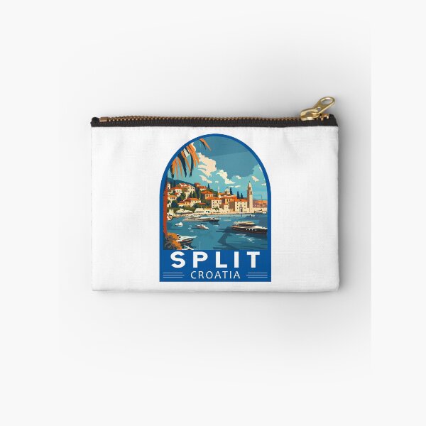 Item preview, Split Croatia Travel Art Emblem designed and sold by KrisSidDesigns.