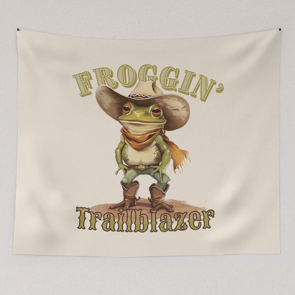 Item preview, Froggin' Trailblazer designed and sold by RetroPrints.