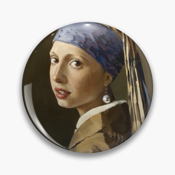 Item preview, Girl with a Pearl Earring | Classical Art Portrait…by Carraann designed and sold by CARRAANN.