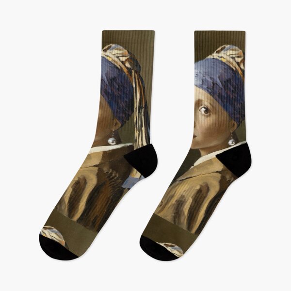 Item preview, Girl with a Pearl Earring | Classical Art Portrait…by Carraann designed and sold by CARRAANN.
