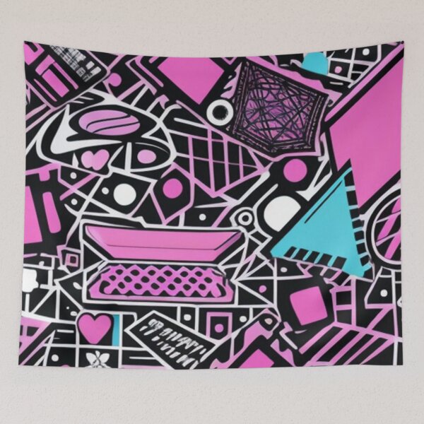 Item preview, Pink graffiti  designed and sold by Roxburylane.