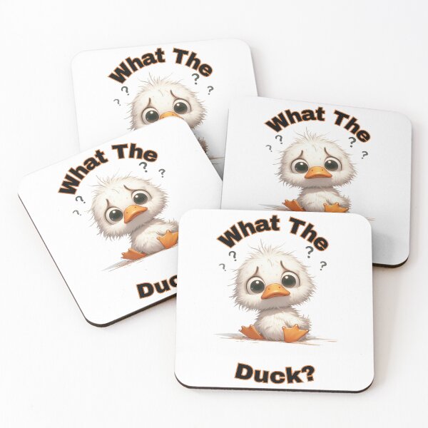 Item preview, Perplexed Duckling - Humorous Illustration designed and sold by ddproducts.