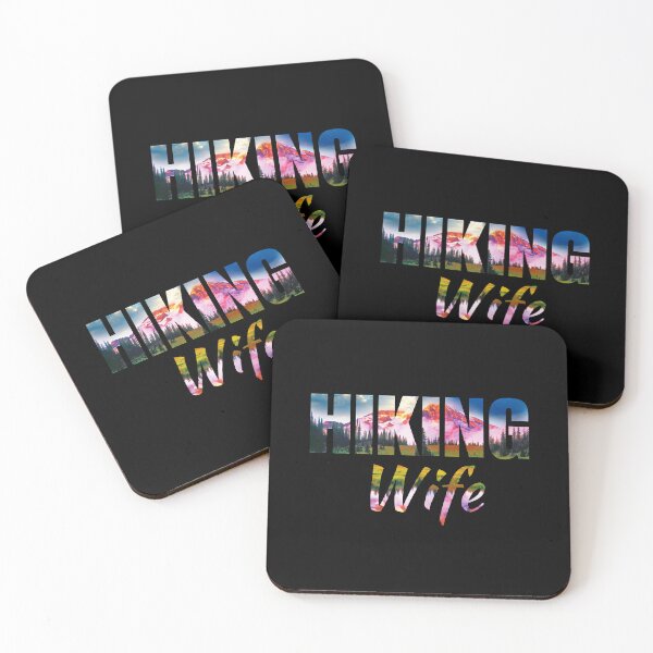 Item preview, Hiking wife lady woman mom or mama, girls wanderlust squad, mother fan designed and sold by NBSStore.