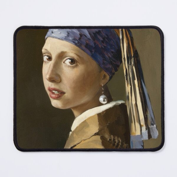Item preview, Girl with a Pearl Earring | Classical Art Portrait…by Carraann designed and sold by CARRAANN.