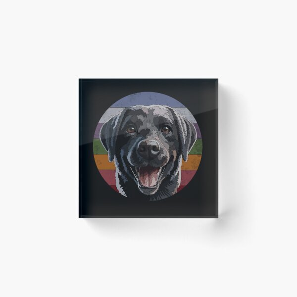 Item preview, Vintage Black Labrador designed and sold by Just-Arts-4U.