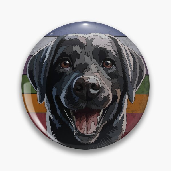 Item preview, Vintage Black Labrador designed and sold by Just-Arts-4U.