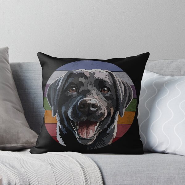 Item preview, Vintage Black Labrador designed and sold by Just-Arts-4U.