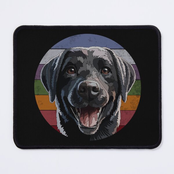 Item preview, Vintage Black Labrador designed and sold by Just-Arts-4U.