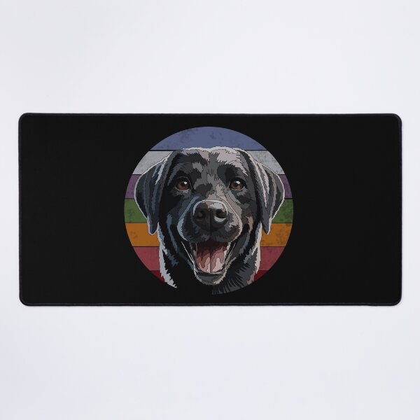 Item preview, Vintage Black Labrador designed and sold by Just-Arts-4U.