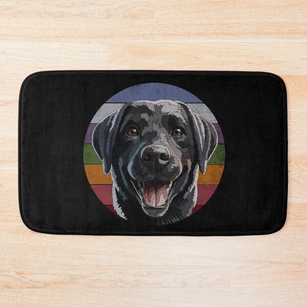 Item preview, Vintage Black Labrador designed and sold by Just-Arts-4U.