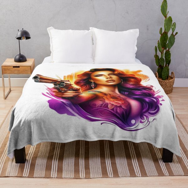 Item preview, “Fatal Beauty: an armed and dangerous woman” designed and sold by CHRIST5000.