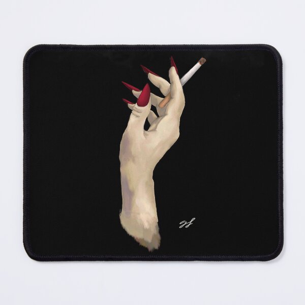 Item preview, cigarette in hand designed and sold by Fitra  Arts.