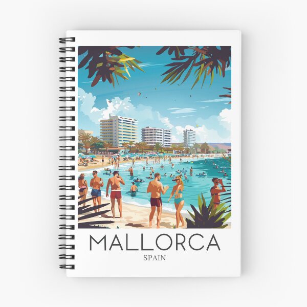 Item preview, A Pop Art Travel Print of Mallorca - Spain designed and sold by StudioRedKoala.