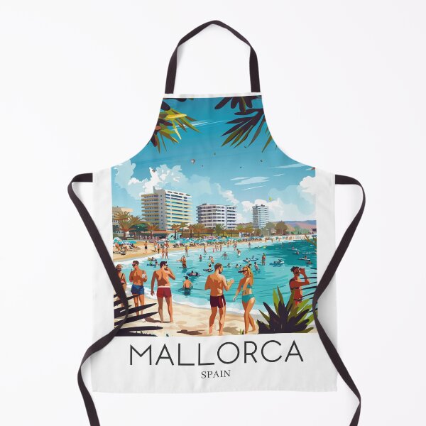 Item preview, A Pop Art Travel Print of Mallorca - Spain designed and sold by StudioRedKoala.