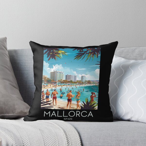 Item preview, A Pop Art Travel Print of Mallorca - Spain designed and sold by StudioRedKoala.