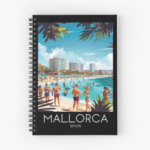 Item preview, A Pop Art Travel Print of Mallorca - Spain designed and sold by StudioRedKoala.