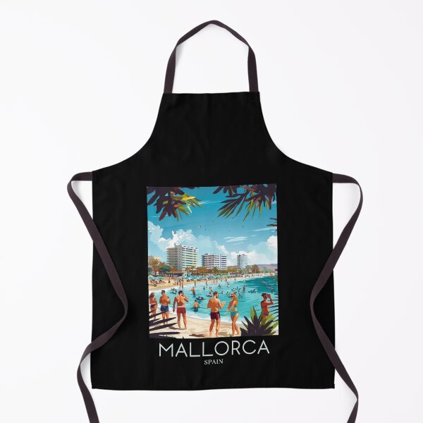 Item preview, A Pop Art Travel Print of Mallorca - Spain designed and sold by StudioRedKoala.