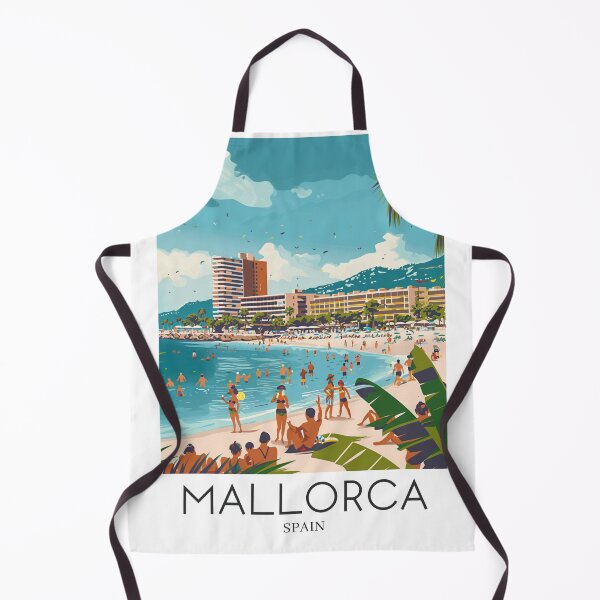Item preview, A Pop Art Travel Print of Mallorca - Spain designed and sold by StudioRedKoala.