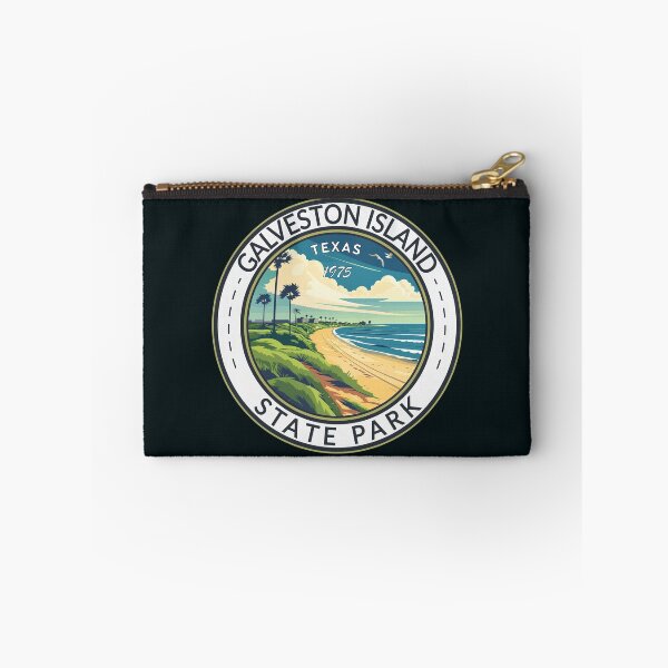 Item preview, Galveston Island State Park Texas Travel Art Badge designed and sold by KrisSidDesigns.