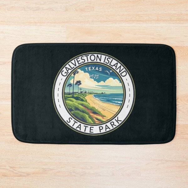 Item preview, Galveston Island State Park Texas Travel Art Badge designed and sold by KrisSidDesigns.