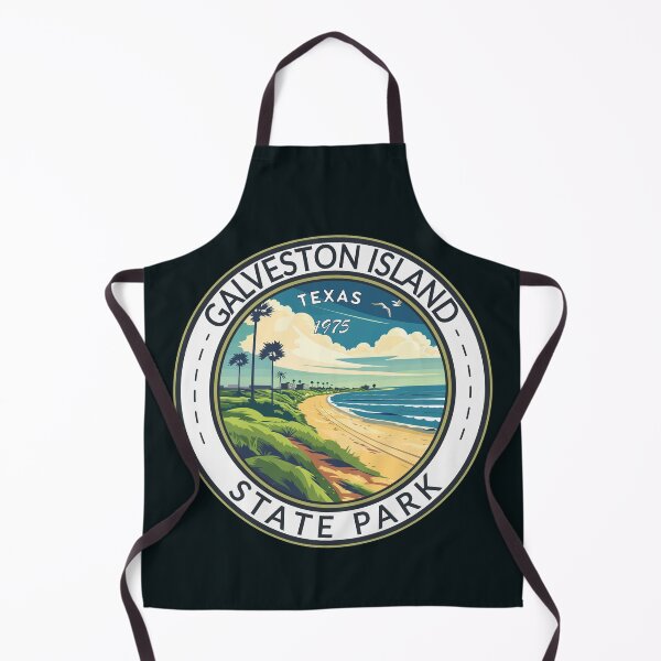 Item preview, Galveston Island State Park Texas Travel Art Badge designed and sold by KrisSidDesigns.