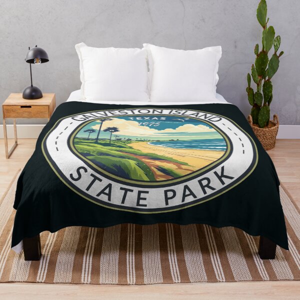 Item preview, Galveston Island State Park Texas Travel Art Badge designed and sold by KrisSidDesigns.