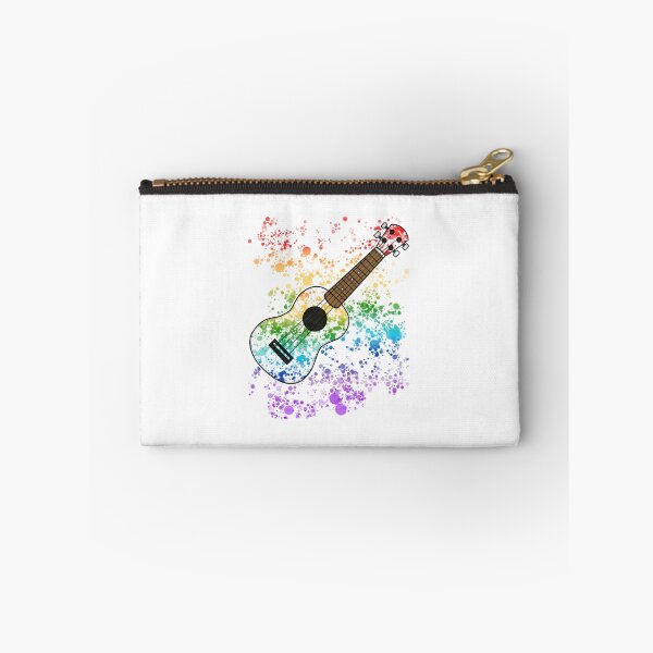 Item preview, Ukulele Ukulelist Rainbow Colours Uke Player Musician designed and sold by doodlerob.
