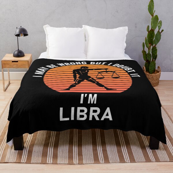 Item preview, I May Be Wrong But I Doubt It I'm Libra Zodiac Sign designed and sold by StudioTina.