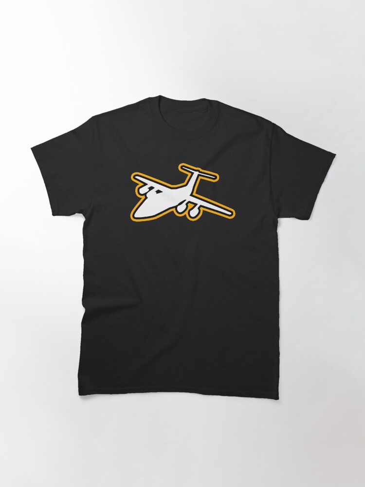 Thumbnail 3 of 7, Classic T-Shirt, Plane Clothes designed and sold by BrokenPonyArt.