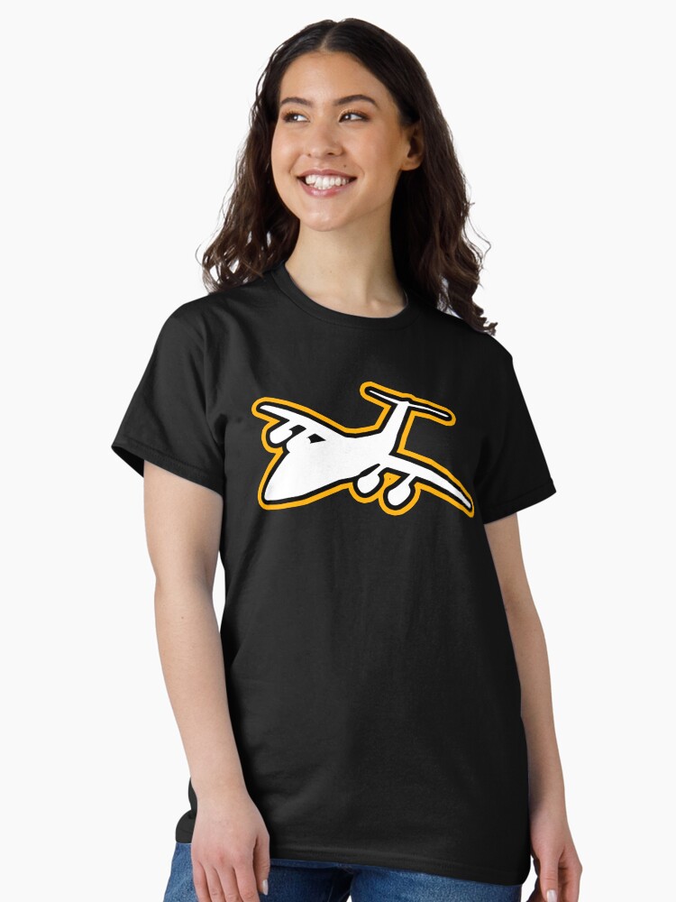 Thumbnail 2 of 7, Classic T-Shirt, Plane Clothes designed and sold by BrokenPonyArt.