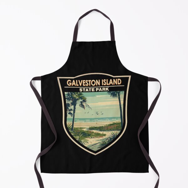 Item preview, Galveston Island State Park Texas Vintage Badge designed and sold by KrisSidDesigns.