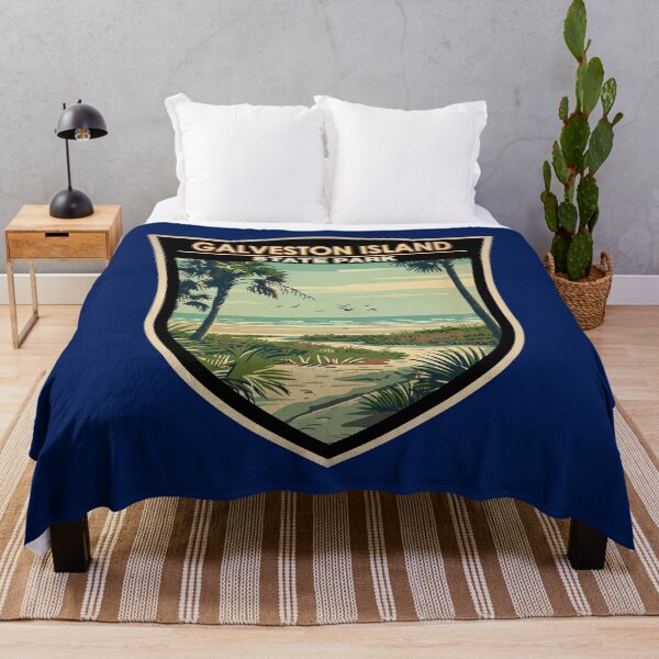 Item preview, Galveston Island State Park Texas Vintage Badge designed and sold by KrisSidDesigns.